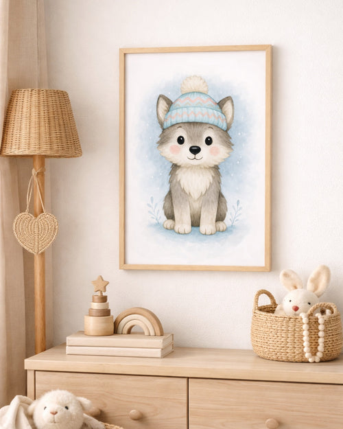 Hiver Bleu : Loup