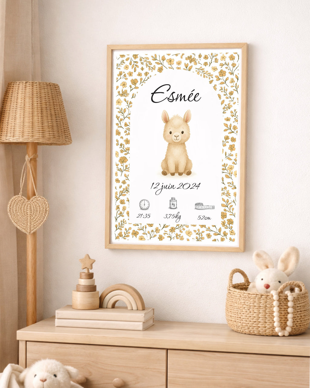 Lama Liberty jaune - Naissance