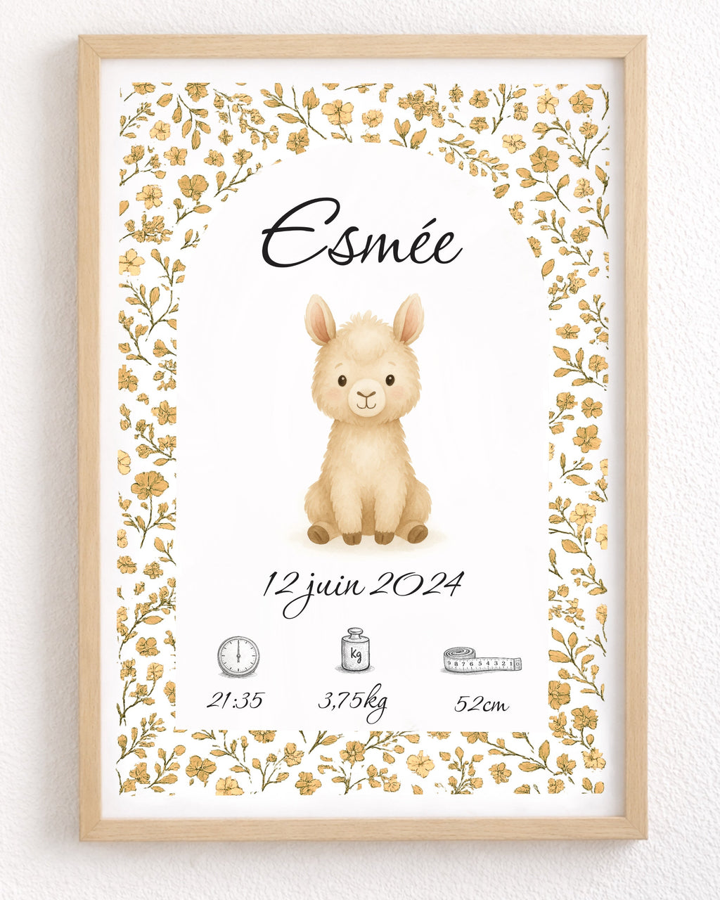 Lama Liberty jaune - Naissance